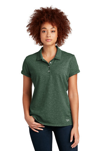 New Era® Ladies Slub Twist Polo (LNEA301)
