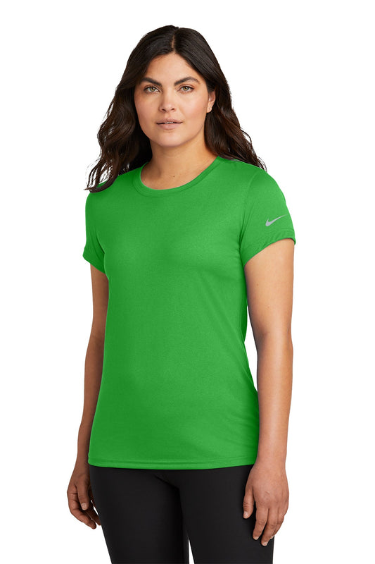 Nike® Ladies Swoosh Sleeve Legend Tee (NKDX8734)