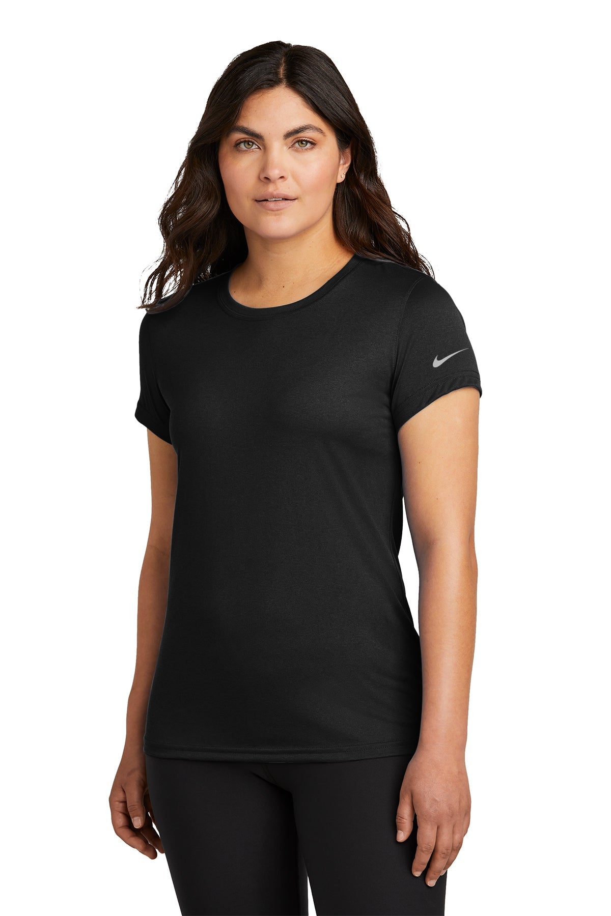 Nike® Ladies Swoosh Sleeve Legend Tee (NKDX8734)