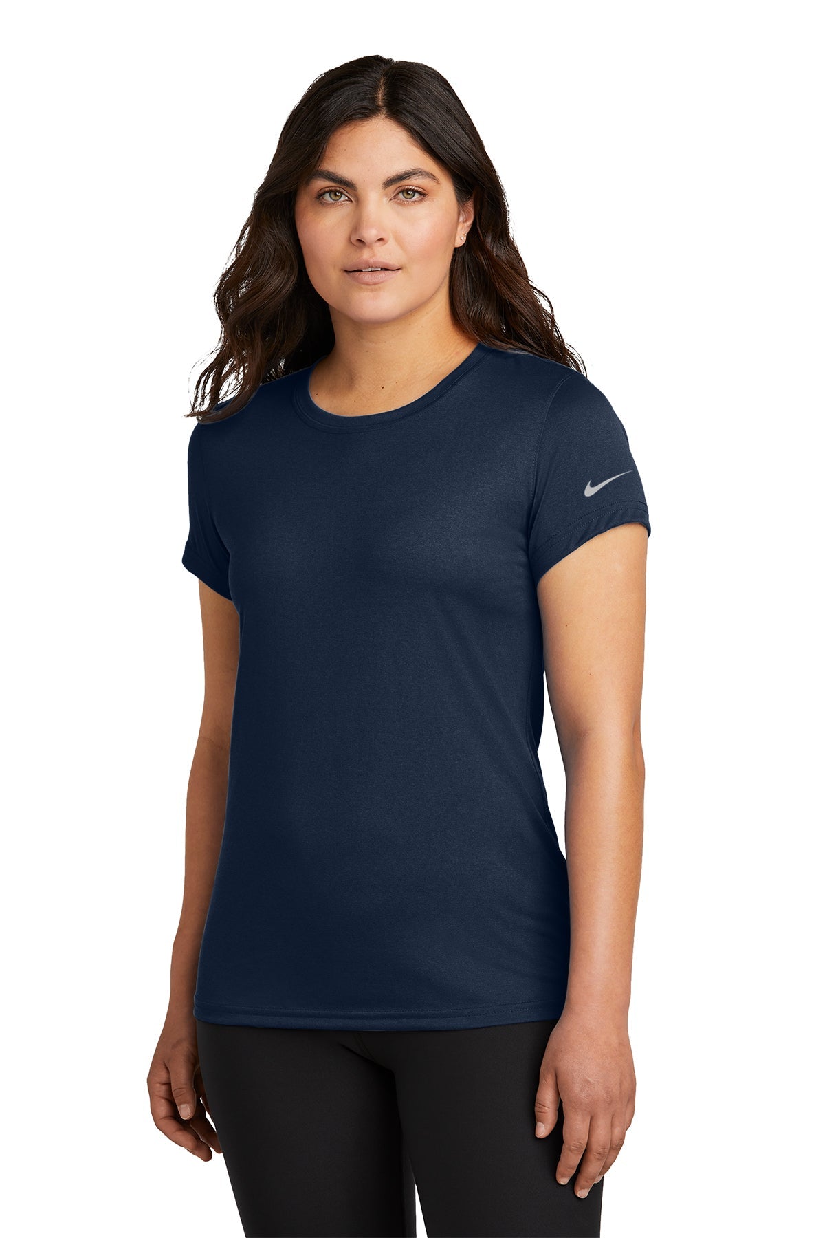 Nike® Ladies Swoosh Sleeve Legend Tee (NKDX8734)