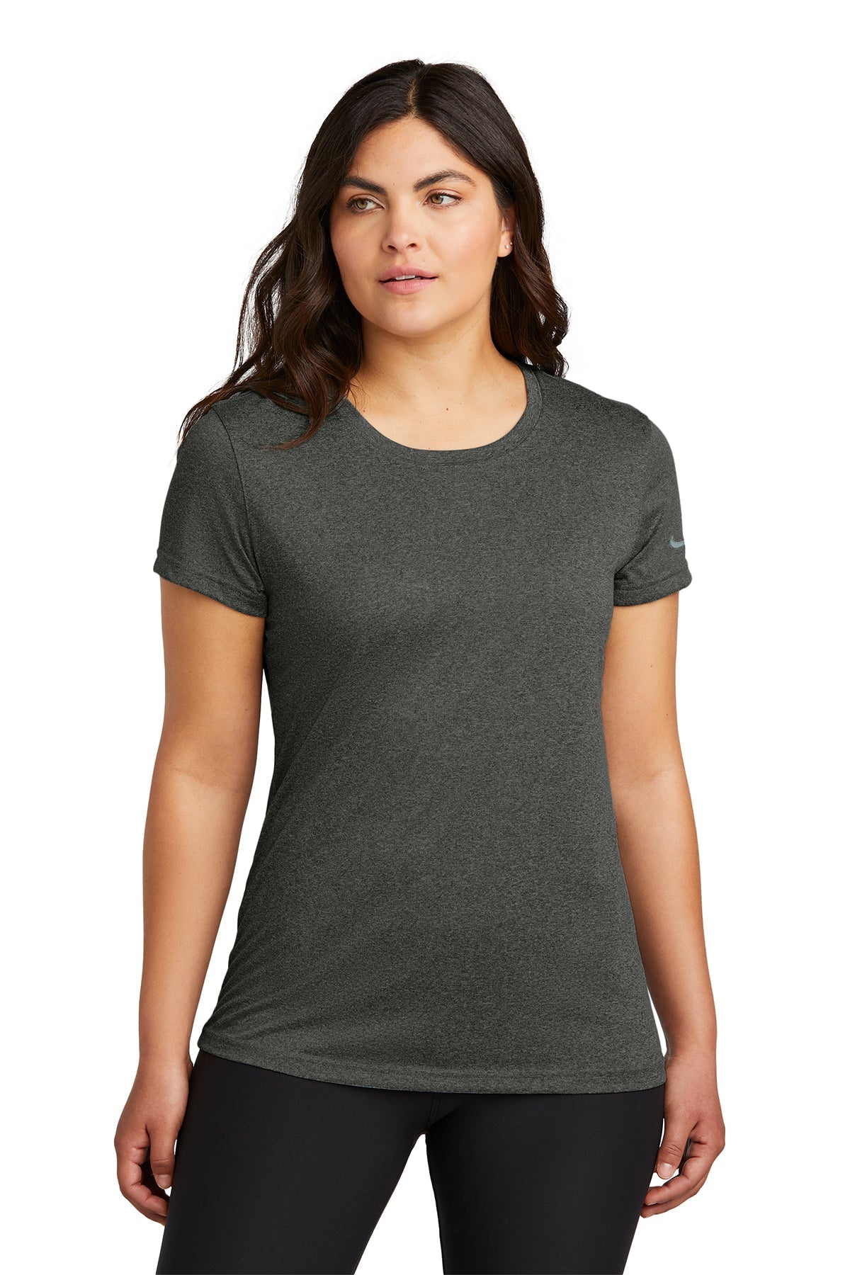 Nike® Ladies Swoosh Sleeve Legend Tee (NKDX8734)