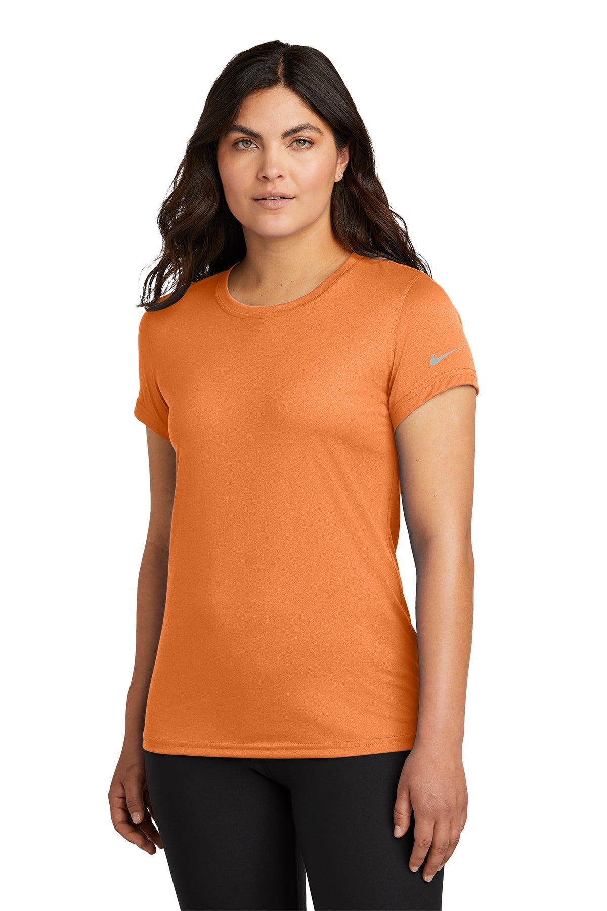 Nike® Ladies Swoosh Sleeve Legend Tee (NKDX8734)
