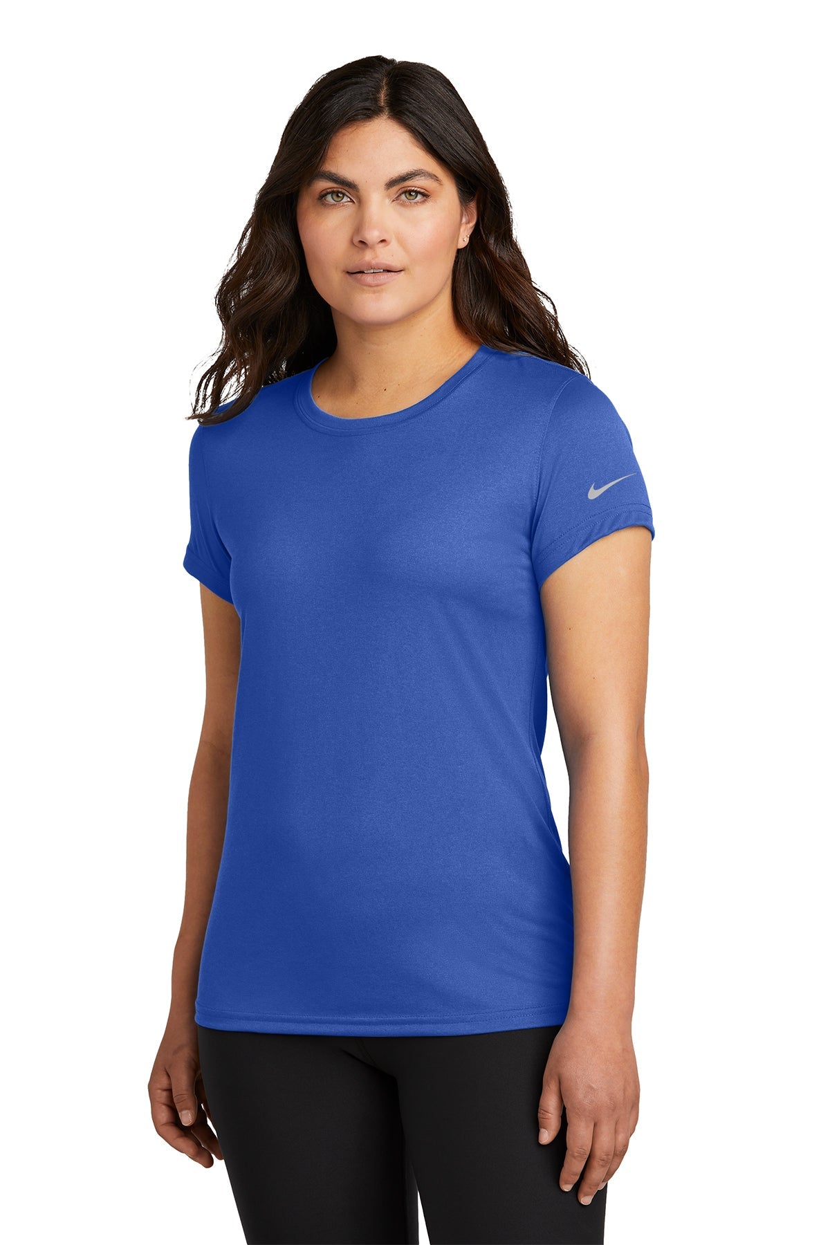 Nike® Ladies Swoosh Sleeve Legend Tee (NKDX8734)