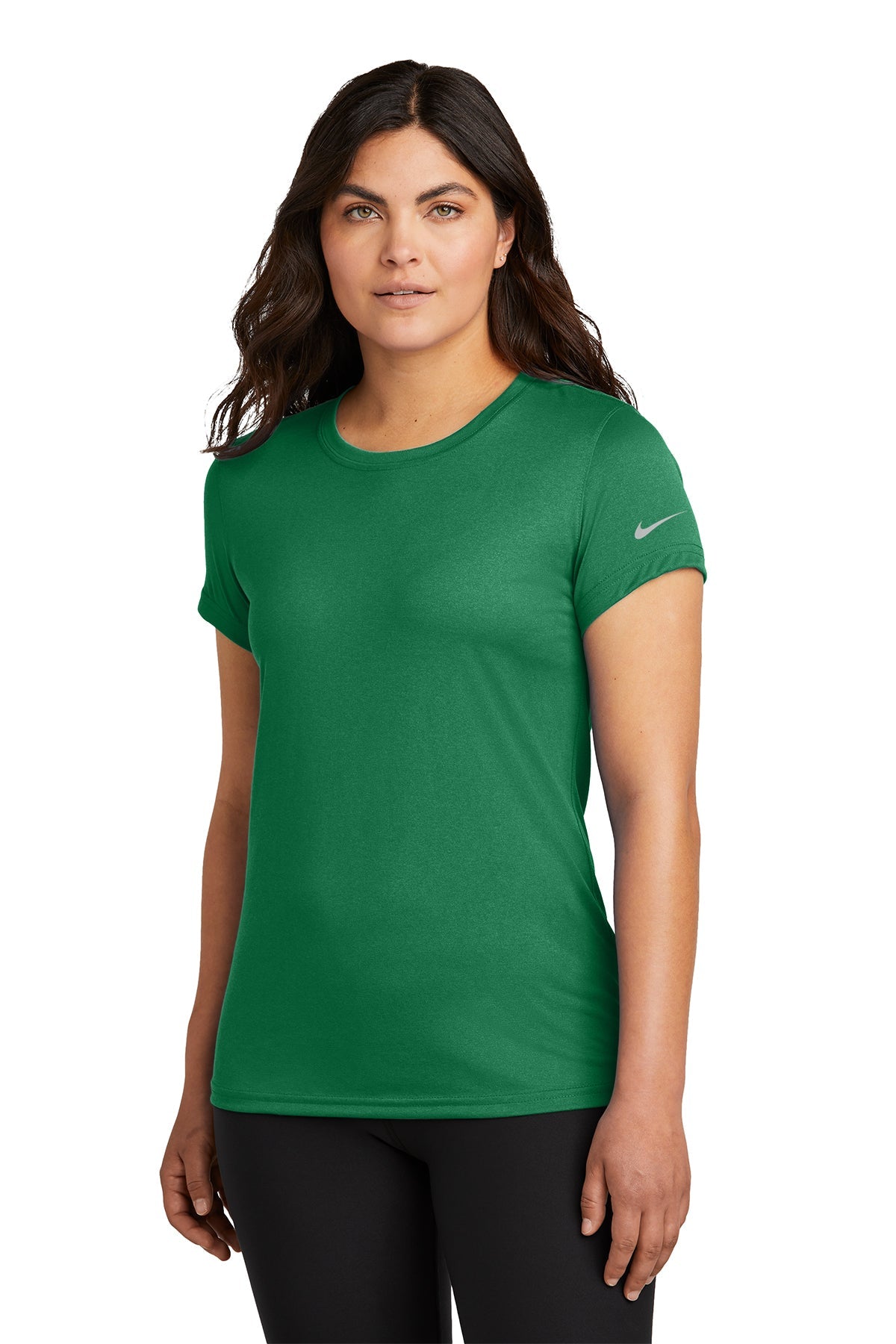 Nike® Ladies Swoosh Sleeve Legend Tee (NKDX8734)