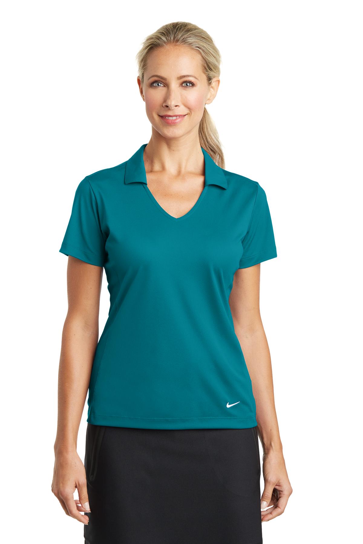Nike® Ladies Dri-FIT Vertical Mesh Polo (637165)