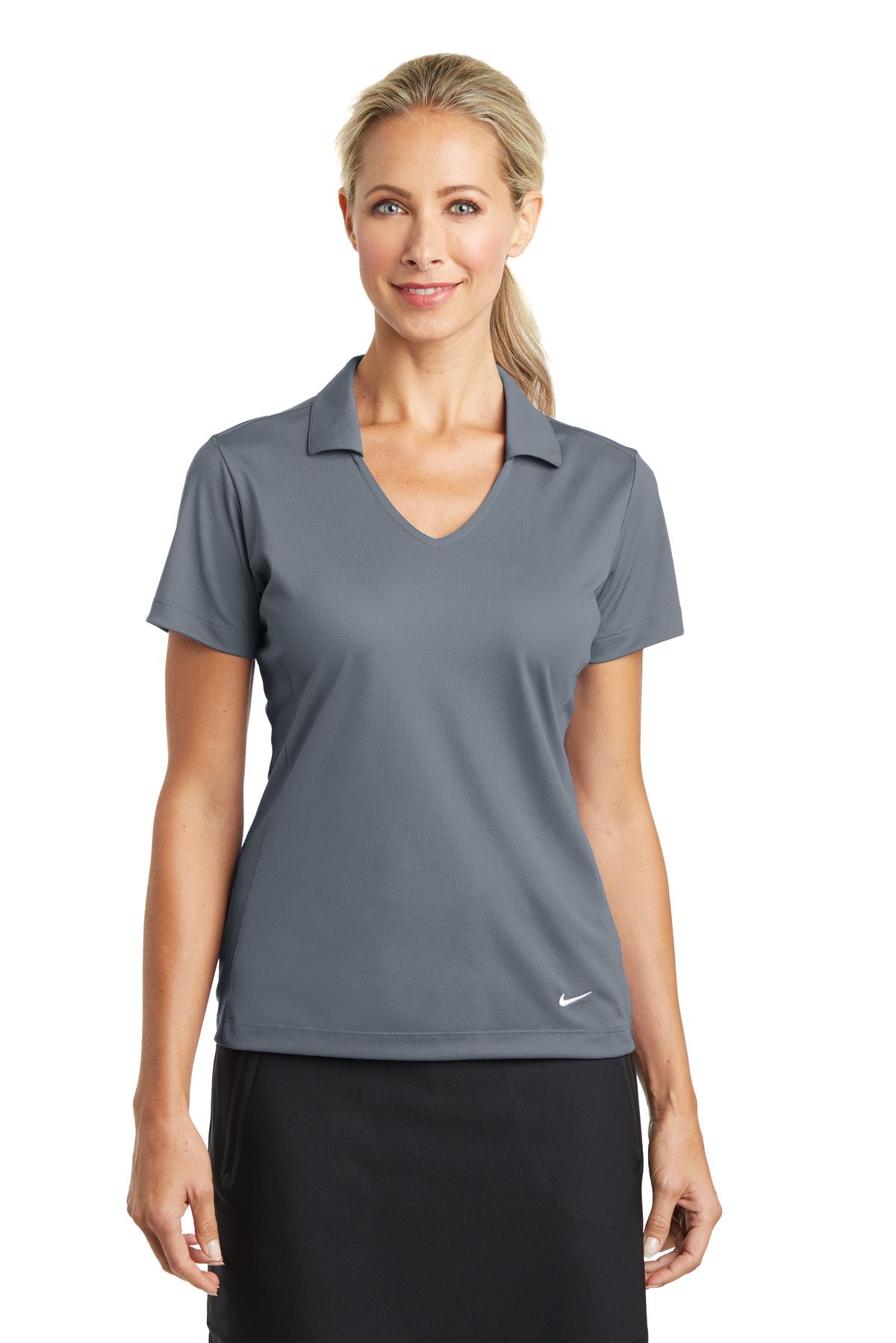 Nike® Ladies Dri-FIT Vertical Mesh Polo (637165)