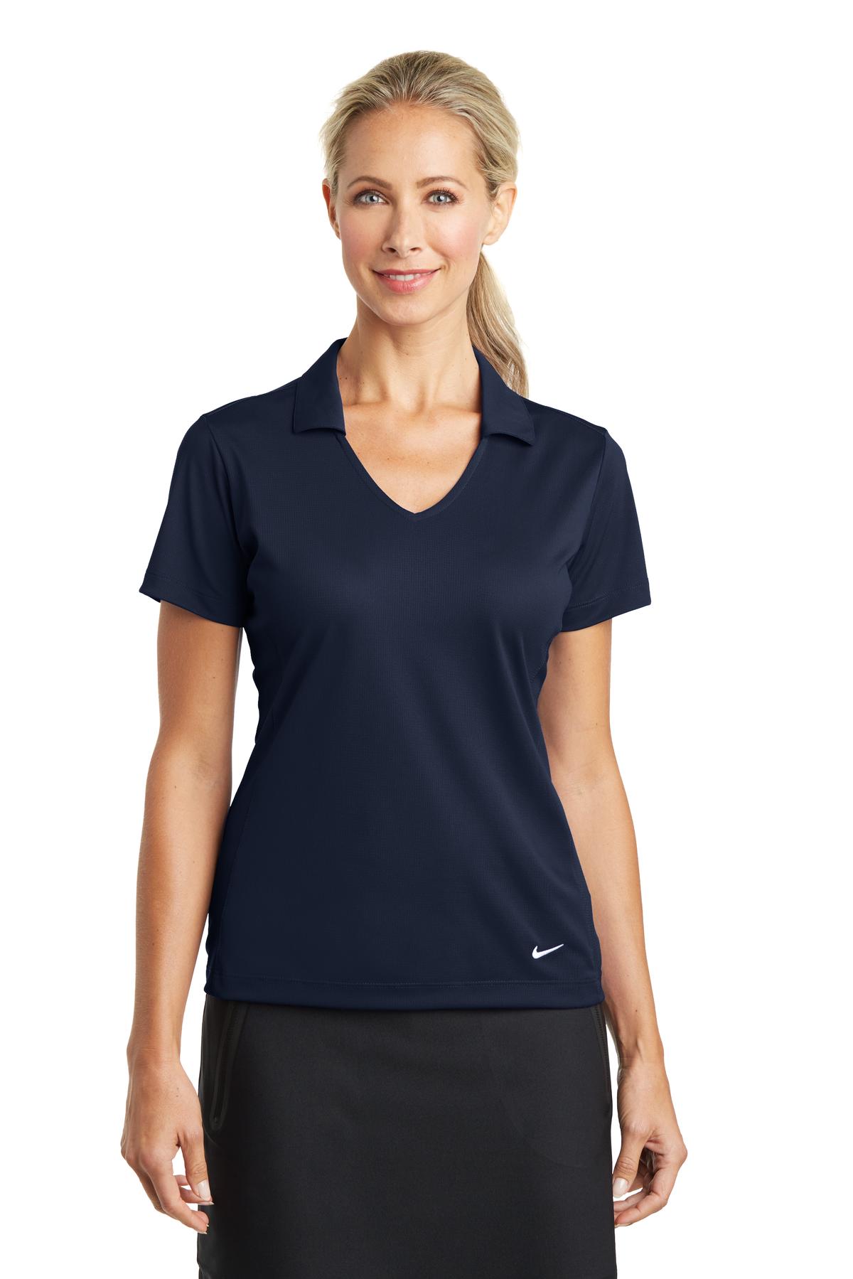 Nike® Ladies Dri-FIT Vertical Mesh Polo (637165)