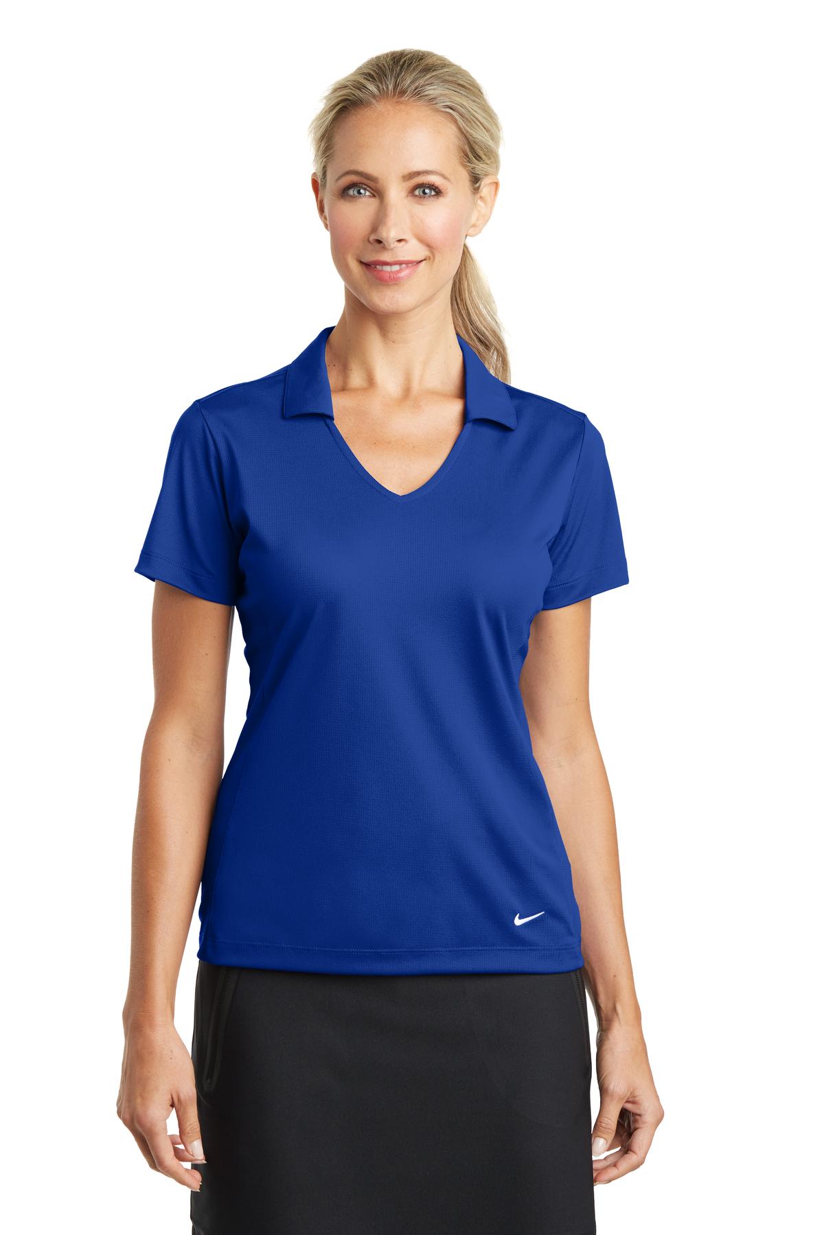 Nike® Ladies Dri-FIT Vertical Mesh Polo (637165)