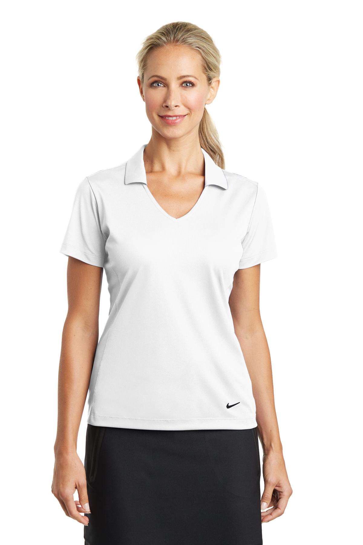Nike® Ladies Dri-FIT Vertical Mesh Polo (637165)