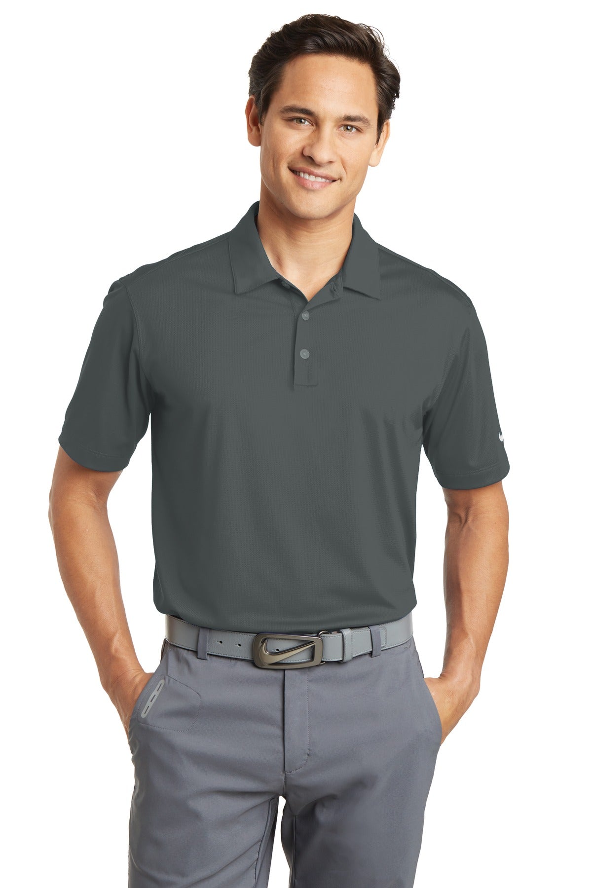 Nike® Dri-FIT Vertical Mesh Polo (637167)