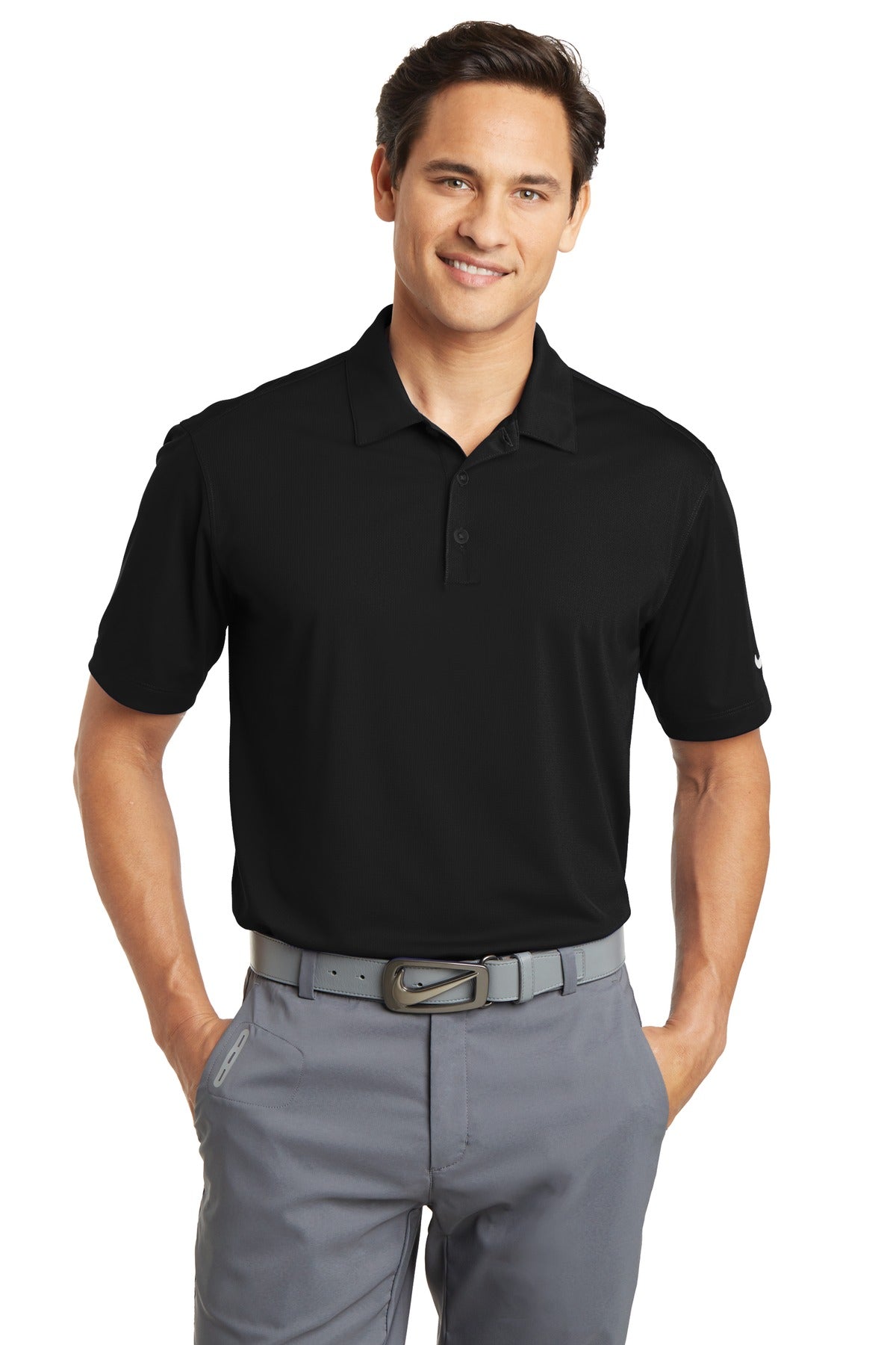 Nike® Dri-FIT Vertical Mesh Polo (637167)