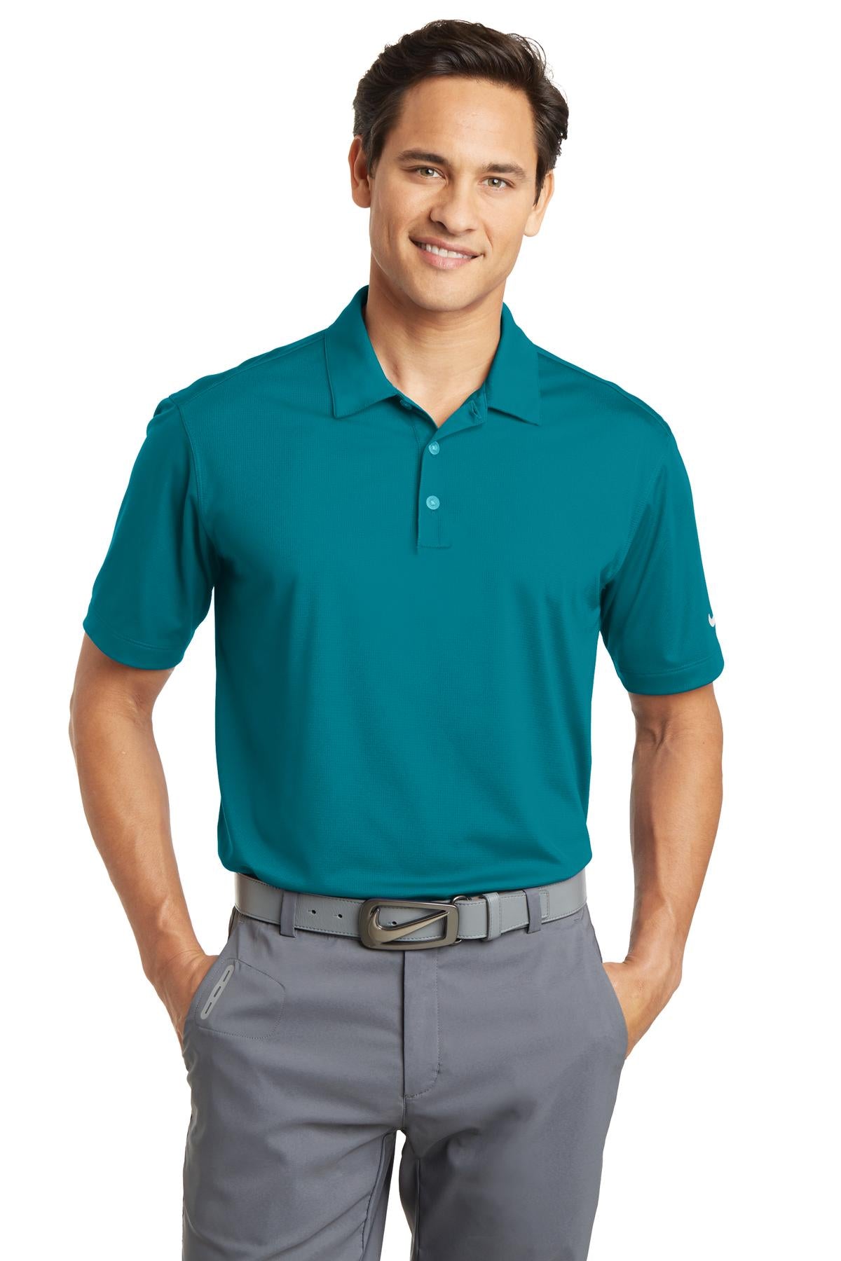 Nike® Dri-FIT Vertical Mesh Polo (637167)