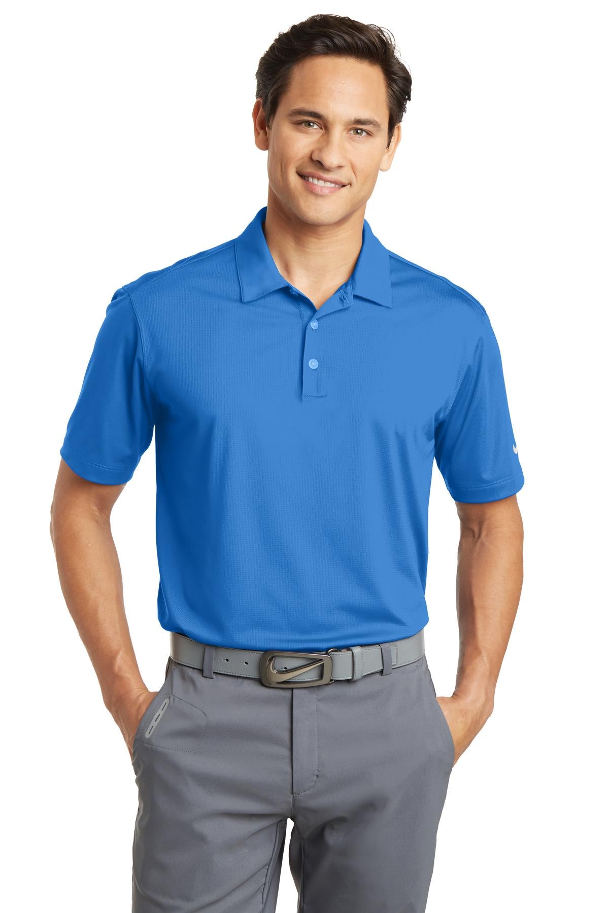 Nike® Dri-FIT Vertical Mesh Polo (637167)