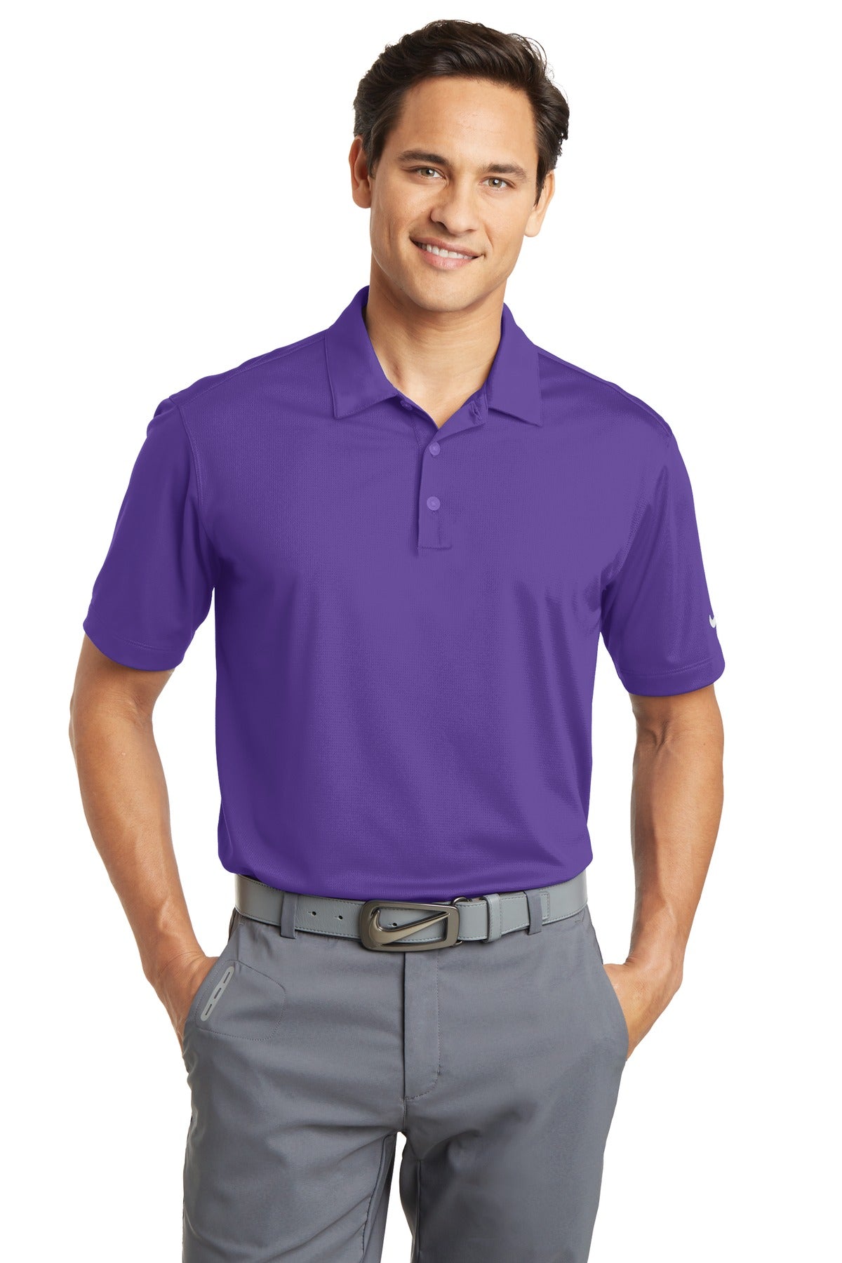 Nike® Dri-FIT Vertical Mesh Polo (637167)