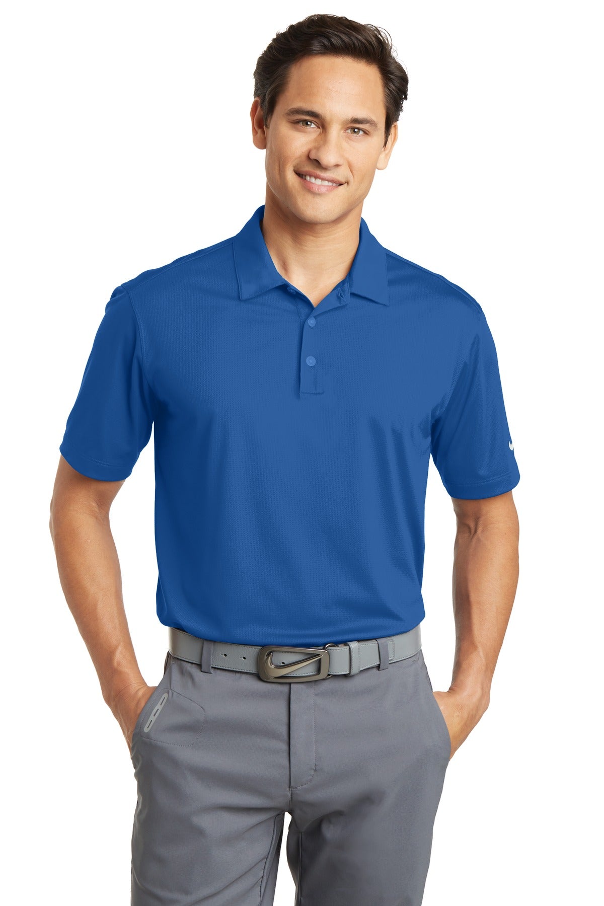 Nike® Dri-FIT Vertical Mesh Polo (637167)