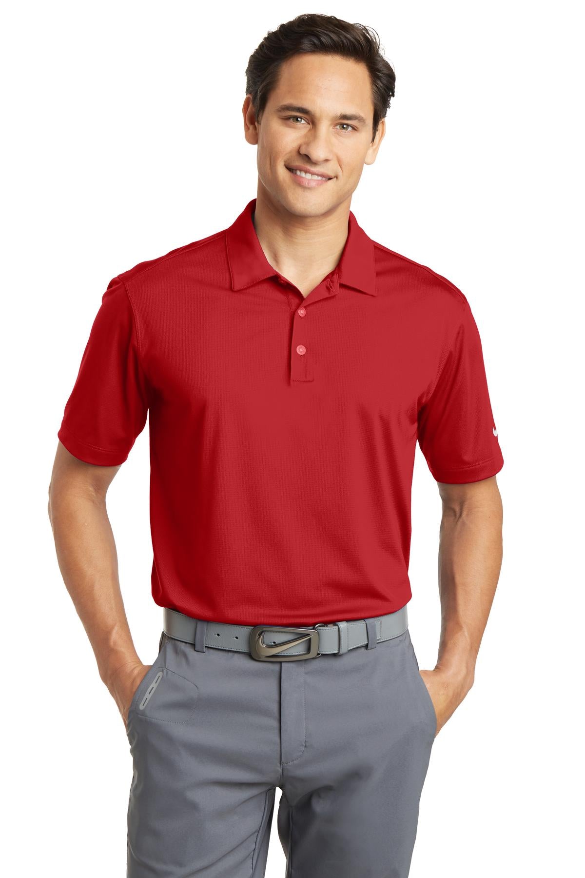 Nike® Dri-FIT Vertical Mesh Polo (637167)